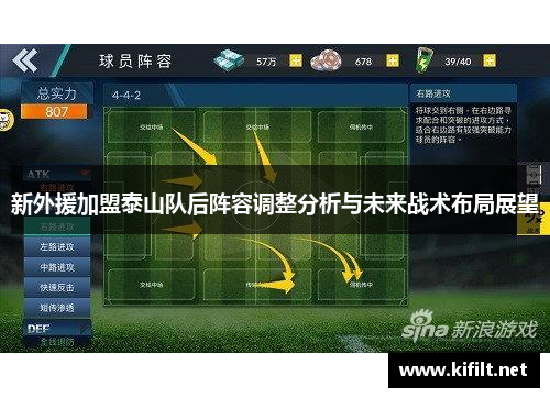 新外援加盟泰山队后阵容调整分析与未来战术布局展望