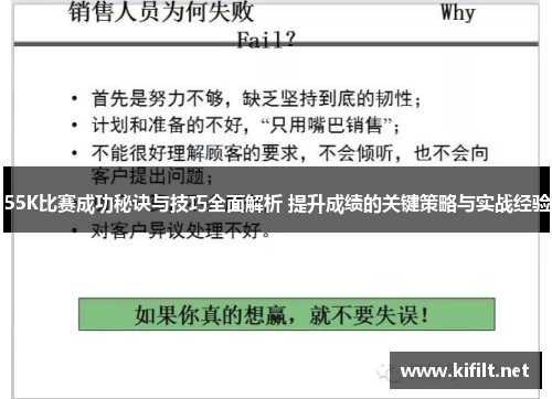 55K比赛成功秘诀与技巧全面解析 提升成绩的关键策略与实战经验